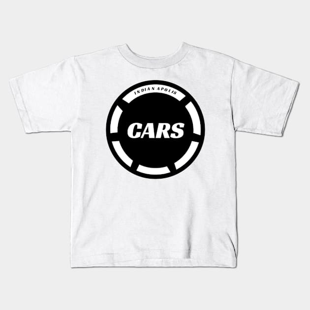 Indianapolis Cars Kids T-Shirt by rockcock